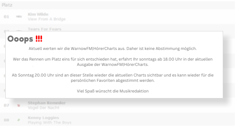 Auswertung l&auml;uft